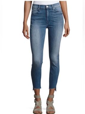 MOTHER the stunner zip two step fray size 30